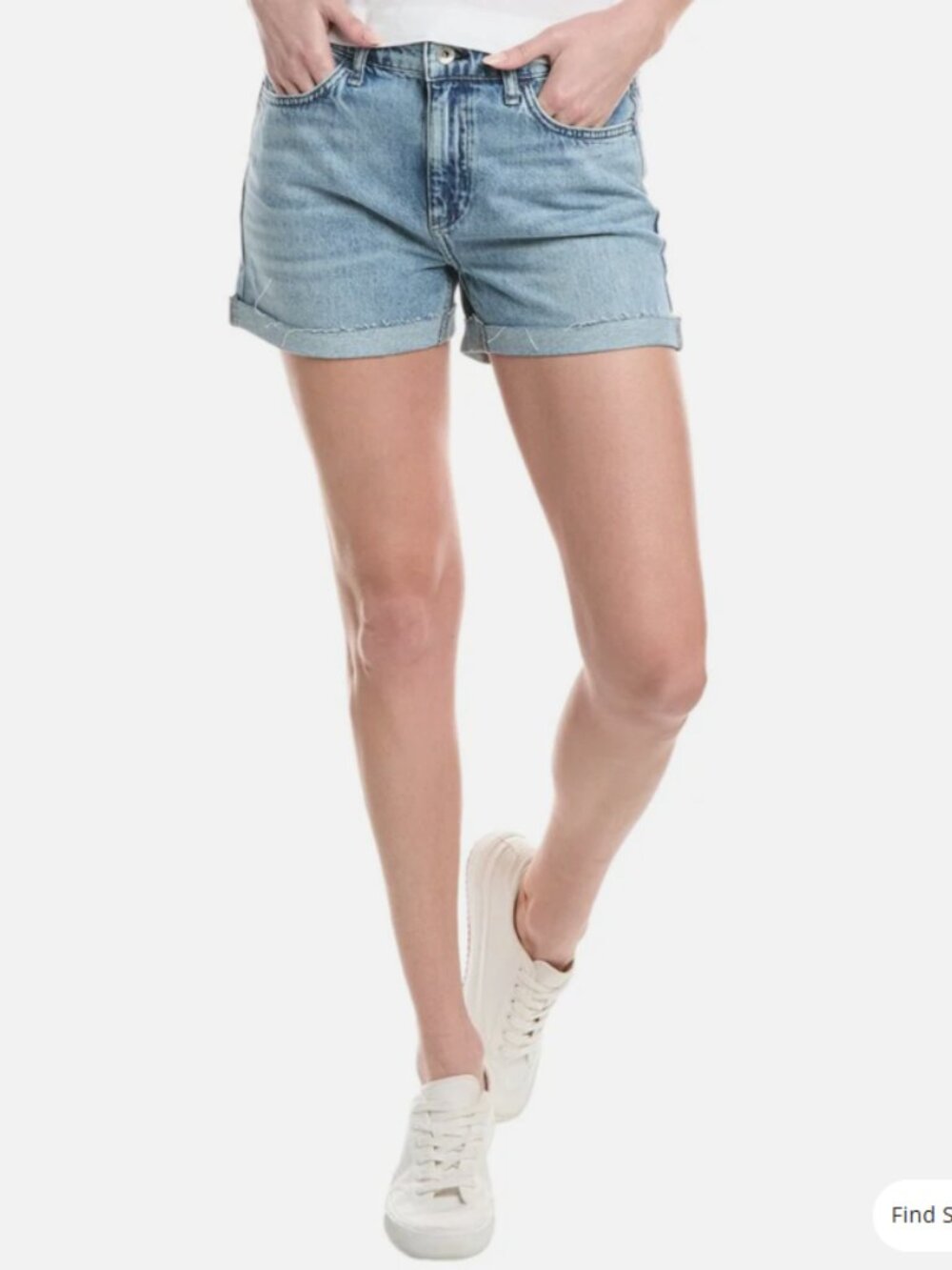 NWT rag & bone dylan denim shorts - Picture 2 of 6